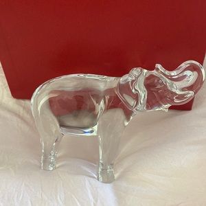 Baccarat Crystal Elephant
